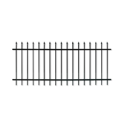 Staket Värmdö 2000x900x2 5mm RAL9005 (Svart)