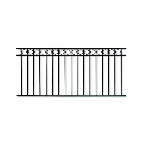 Staket Lidingö 2000x900x25 mm RAL9005 (Svart)