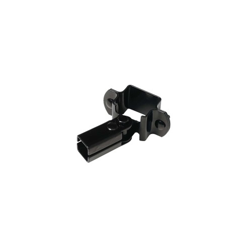 Fäste justerbar avslut RAL9005 (Svart)