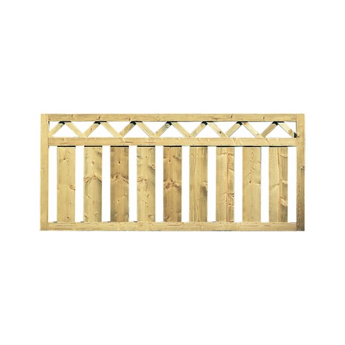 Staket 2001 tryckimpregn gran 180x80 cm FSC (B) Staket 2001 tryckimpregn gran 180x80 cm FSC (B) Grönimpregnerad