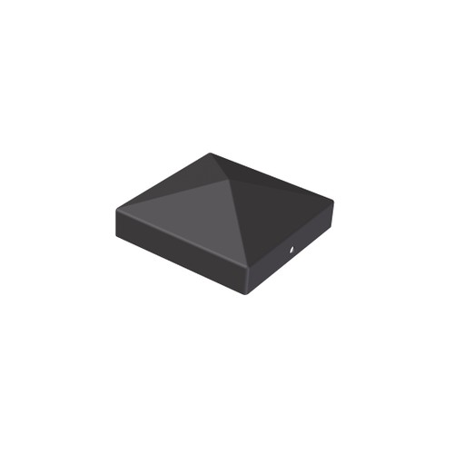 Stolplock Pyramid 96x96mm Stolplock Pyramid 96x96mm Svart