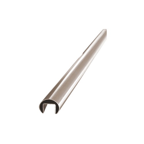 Handledare Adam borstat stål 940 mm SS316 Silver/Grå