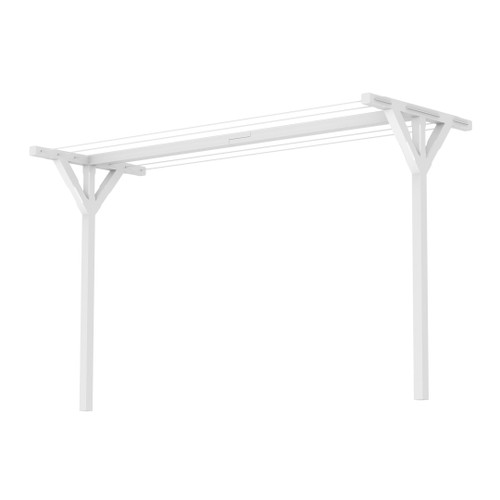Torkställning vit 195x120 cm FSC (B) Torkställning vit 195x120 cm FSC (B) RAL9010 (Vit)