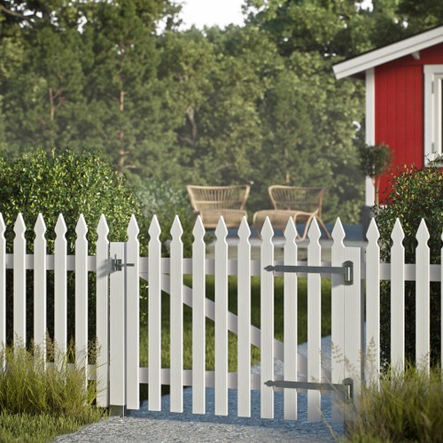 Grind Styrsö vit 100x90 cm FSC (B) RAL9010 (Vit)