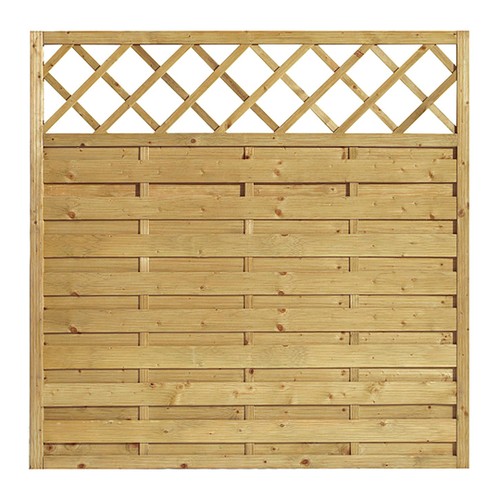 Skärm Original Vera  tryckimp gran 179x179 cm FSC (B) Grönimpregnerad