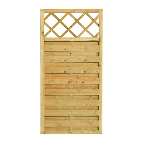 Skärm Original Sonja tryckimp gran 89x179 cm  FSC (B) Grönimpregnerad