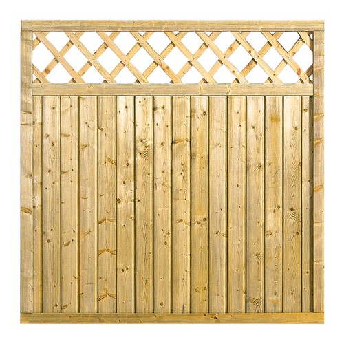 Skärm Classic Syrén Tryckimp Gran 179x179cm FSC(B) Grönimpregnerad