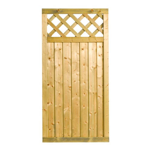 Skärm Classic Lavendel 89x179cm tryckimp gran FSC (B) Grönimpregnerad