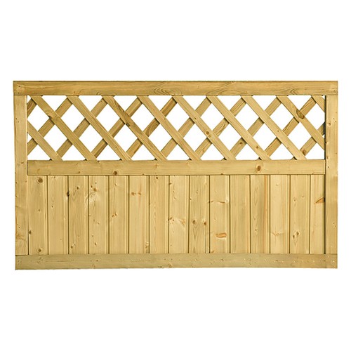 Skärm Classic Kaprifol tryckim gran 179x89 cm FSC (B) Grönimpregnerad