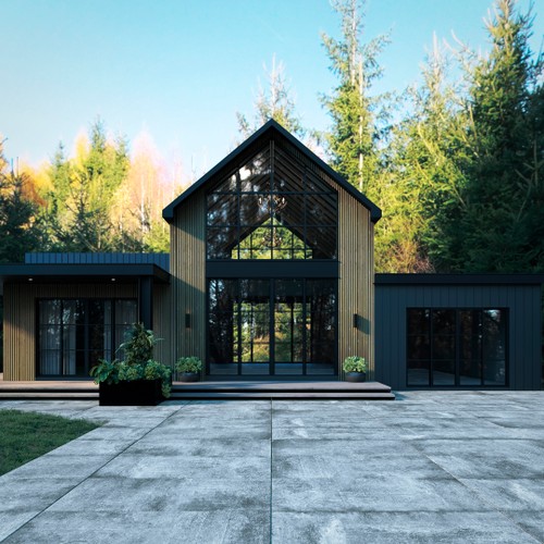 Panel Båstad Panel Båstad Linolja Grå