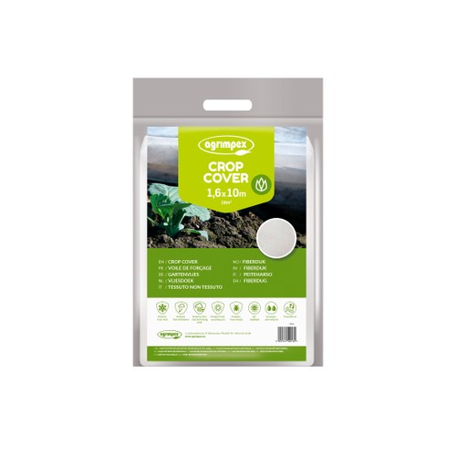 Agrimpex Fiberduk 1,6x10 m – vit (17g/m²)