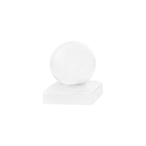 Stolplock med knopp 71x71mm