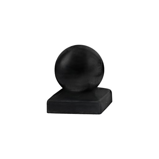 Stolplock med knopp 96x96mm