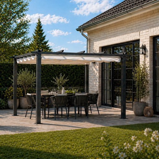 Pergola 4x4m