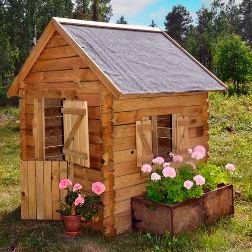 Lekstuga Belle 1,4 Tryckimp 120x120x160 cm FSC (A) Lekstuga Belle 1,4 Tryckimp 120x120x160 cm FSC (A)
