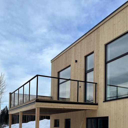 Glasräcke Asperö Rund