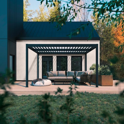 Pergola Tylösand 3x4m Lamelltak Pergola Tylösand 3x4m Lamelltak