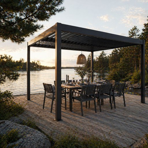 Pergola Tylösand 3x4m Lamelltak