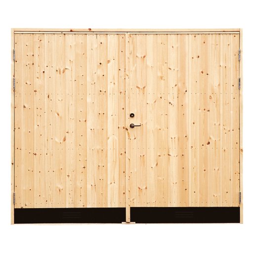 Garageport 10° rak panel 25x21 inkl 2st dörrspärrar Garageport 10° rak panel 25x21 inkl 2st dörrspärrar