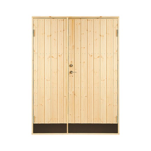 Dubbeldörr 18° rak panel 15x19 inkl 2st dörrspärrar Dubbeldörr 18° rak panel 15x19 inkl 2st dörrspärrar