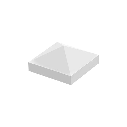 Arnö Pyramidlock grundmålad 155x155 mm