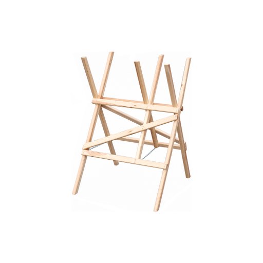 Sågbock Arvid trävit 86x66x62 mm obeh. gran Sågbock Arvid trävit 86x66x62 mm obeh. gran