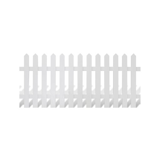 Staket Skagen vit 180x77 cm Staket Skagen vit 180x77 cm