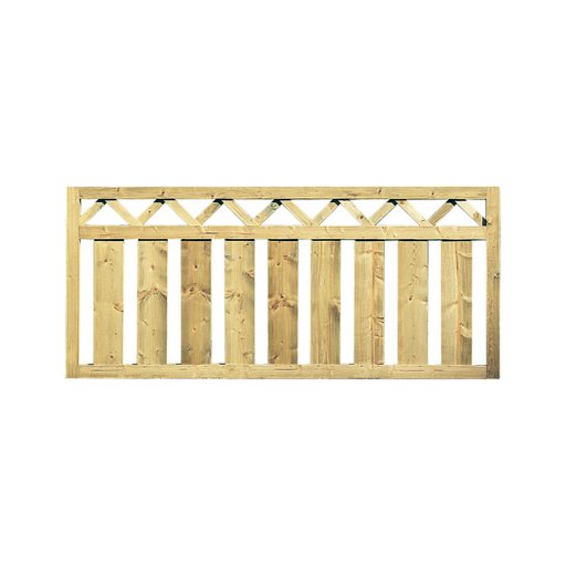 Staket 2001 tryckimpregn gran 180x80 cm FSC (B) Staket 2001 tryckimpregn gran 180x80 cm FSC (B)