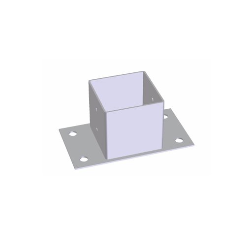 Stolpsko 96x96x70mm
