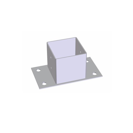Stolpsko 71x71x150mm
