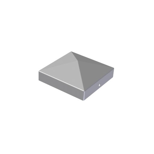 Stolplock Pyramid 71x71mm