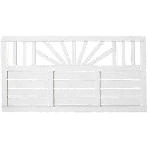 Skärm Rosmarin 3 Vit 180x90 cm FSC (B) Skärm Rosmarin 3 Vit 180x90 cm FSC (B)