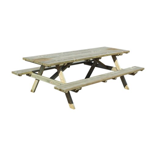 Bänkbord impregnerad 240 cm FSC (A) Bänkbord impregnerad 240 cm FSC (A)