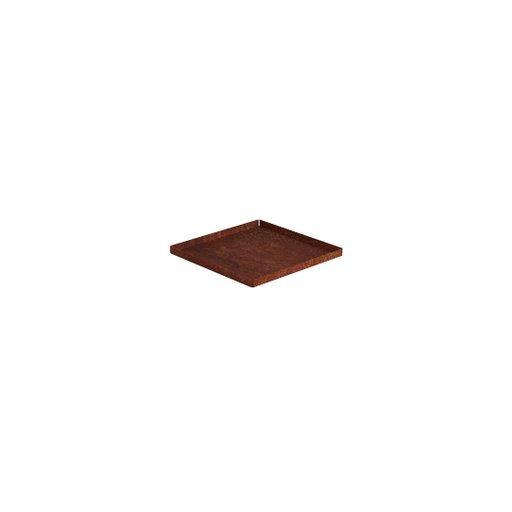 Odla Botten för Blomkruka 35x35x40cm T=1,5mm, Corten