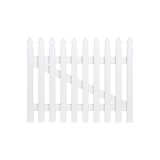 Grind styrsö vit 100x90 cm FSC (B) Grind styrsö vit 100x90 cm FSC (B)