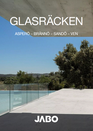 Glasräcken Broschyr