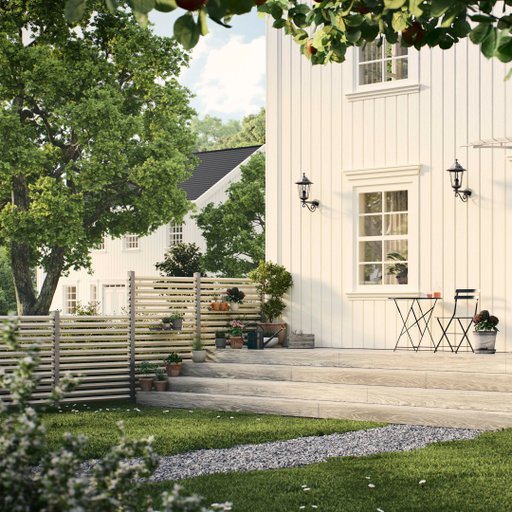 Öckerö 715mm Avslutsstolpe