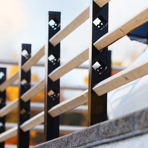 Öckerö 715mm Avslutsstolpe