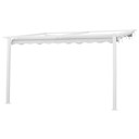Väggpergola 3x4m RAL9010 (Vit)