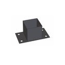 Stolpsko 96x96x70mm Svart
