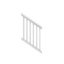 Altanräcke trappsats vit 128x65,5/65,1 cm FSC (B) RAL9010 (Vit)