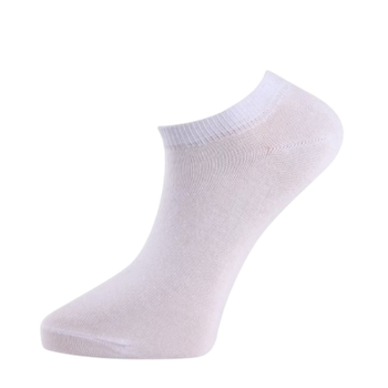 Bambus-Sneakersocken – 12er-Pack Weiß