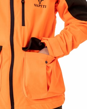 Jaktjacka Dam, Vapiti Laponia Blaze - Orange/Grön