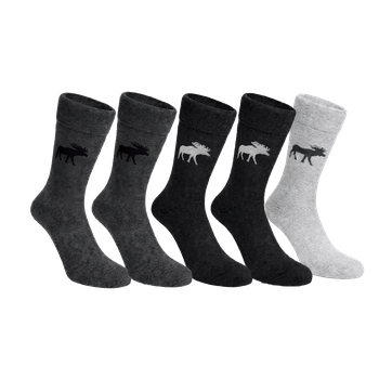 Elchsocken im 5er-Pack