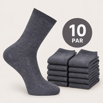 Capital Slät finstrumpa 10-pack Antrasit