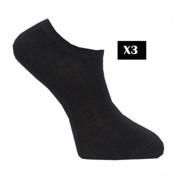 Strumpor capital sneakers 3-pack Svart