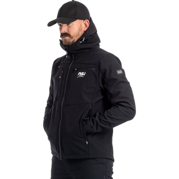 Friluftsjacka, extreme hybrid jacket black, herr