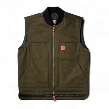 Highland - Ullväst, North Edge Mörkgrön