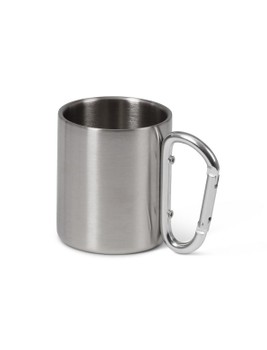 METALLMUGG MED KARBINHAKE