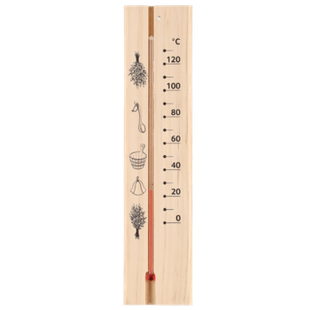 Wooden Sauna Thermometer
